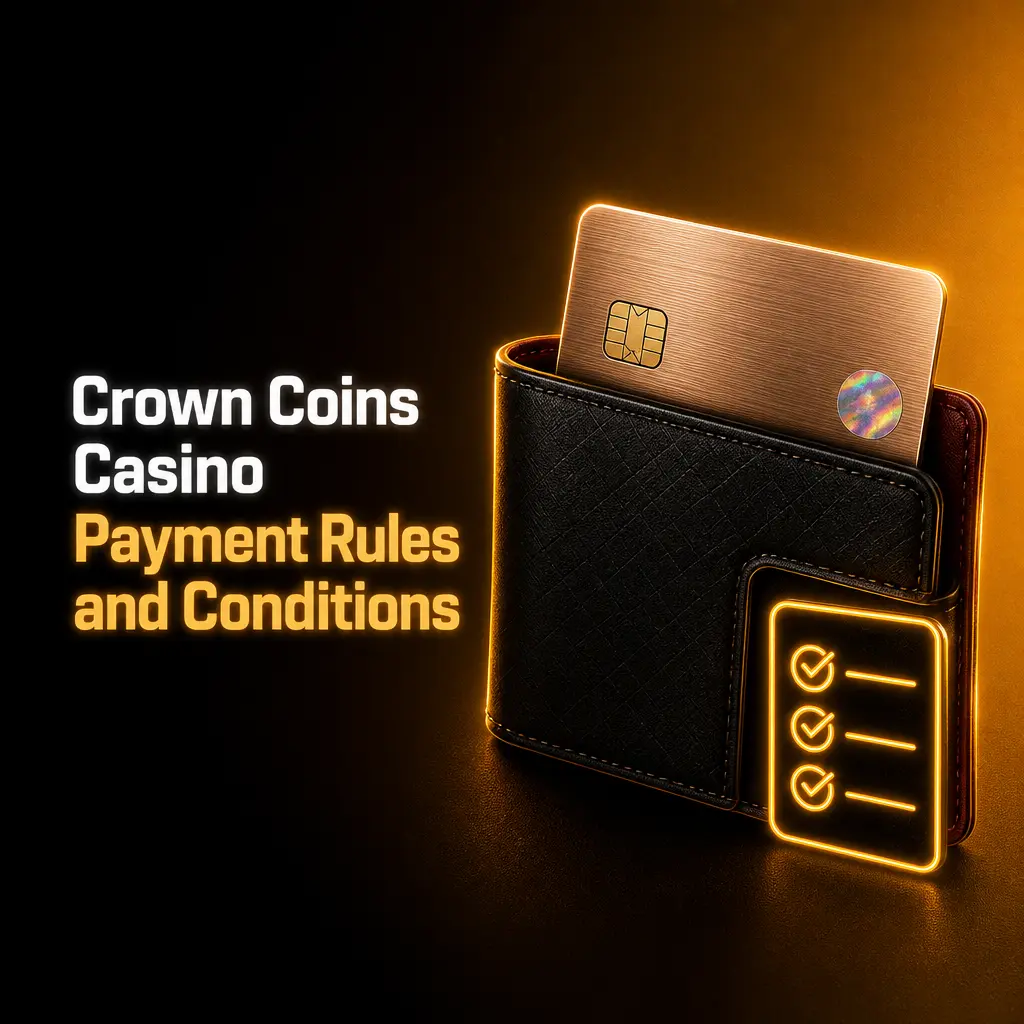Crown Coins Casino Payment Rules and Conditions