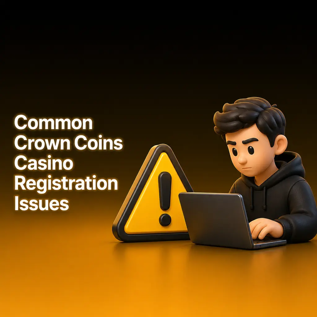 Common Crown Coins Casino Registration Issues