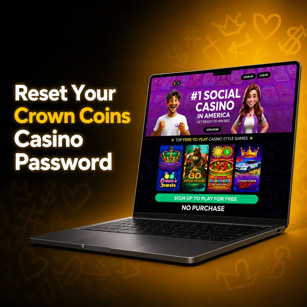 Reset Your Crown Coins Casino Password